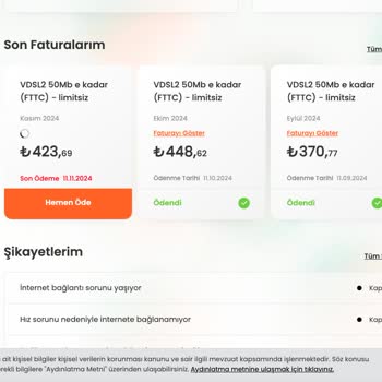 İnternet Sorunu Ve Yetersiz Müşteri Hizmetleri Deneyimi