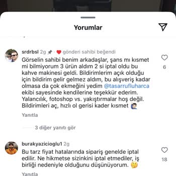 İndirimli Ürün Siparişinde Adaletsizlik