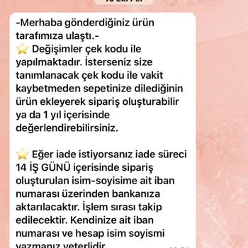 İade Sürecinde Yaşanan Aksaklık Ve İletişim Sorunları