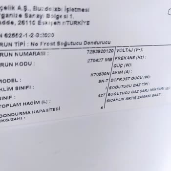 Arçelik Buzdolabı Buzluk Çekmecesi Sorunu