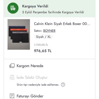 Boyner'den Sipariş Verdim, Ürün Eksik Geldi Ve İletişim Yok