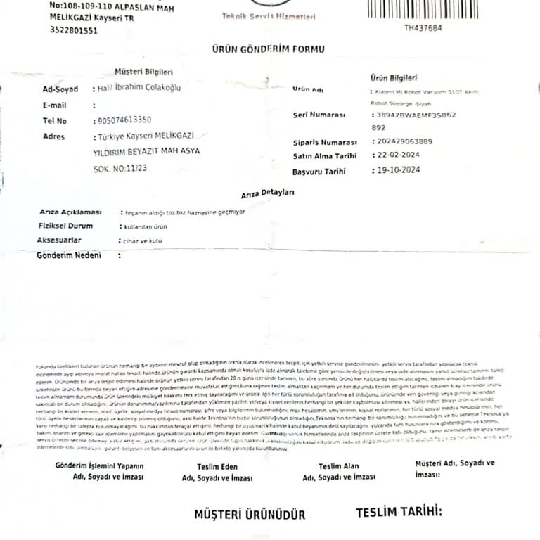 Xiaomi Robot Süpürge: Sürekli Arızalar Ve Uzun Servis Süreleri