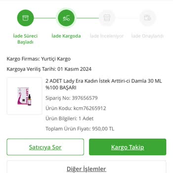 Yanlış Ve Sahte Ürün Gönderimi Sorunu