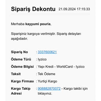 Herby Markasının Sipariş Ve İade Sorunu