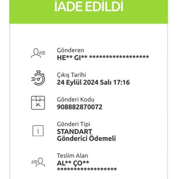 Herby Markasının Sipariş Ve İade Sorunu