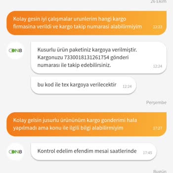 Hasarlı Ürün Ve Yetersiz Müşteri Hizmeti