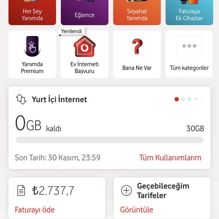 Sınırsız İnternetin Aniden Tükenmesi Ve Yüksek Fatura Şoku