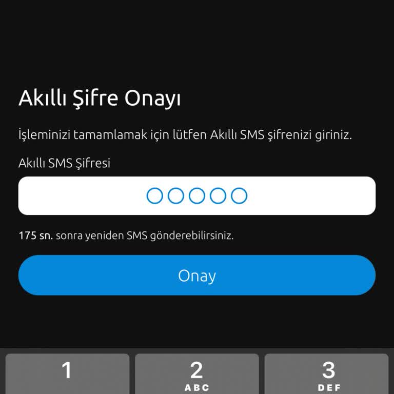 Yapı Kredi Mobil Şube Akıllı SMS Sorunu