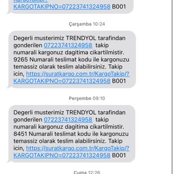 Sürat Kargo'nun Umursamazlığı Ve Yanıltıcı Dağıtım Mesajları