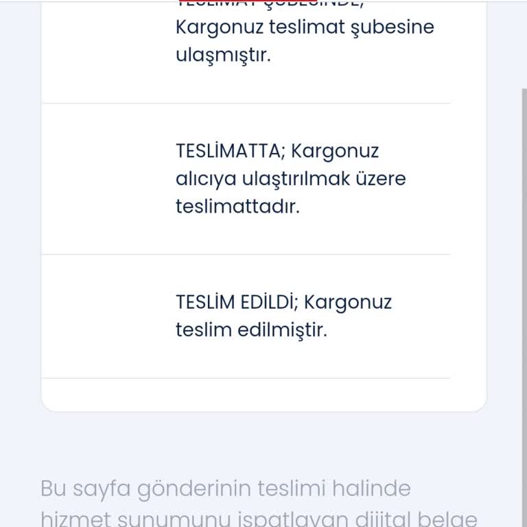 Aras Kargo Ürün Kaybı Ve Yanıltıcı Teslimat Bilgisi