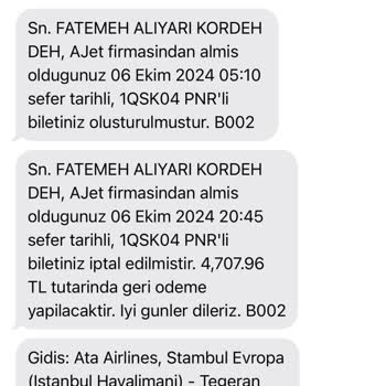 İptal Edilen Uçuşların İadesinde Yaşanan Sorunlar
