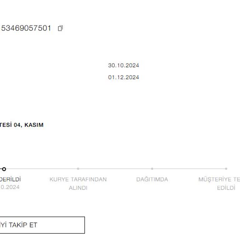 Zara'nın Kargo Takip Sorunu Ve Müşteri Hizmetleri Hayal Kırıklığı