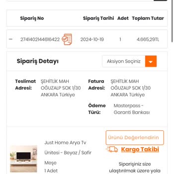 Evidea'dan Sürekli Kırık Ürün Ve İade Sorunu
