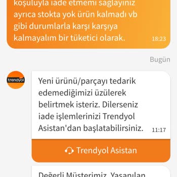 Yanlış Beden Ve Yetersiz Müşteri Hizmeti