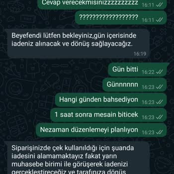 Online Sipariş Sorunu Ve Müşteri Hizmetleri İlgisizliği