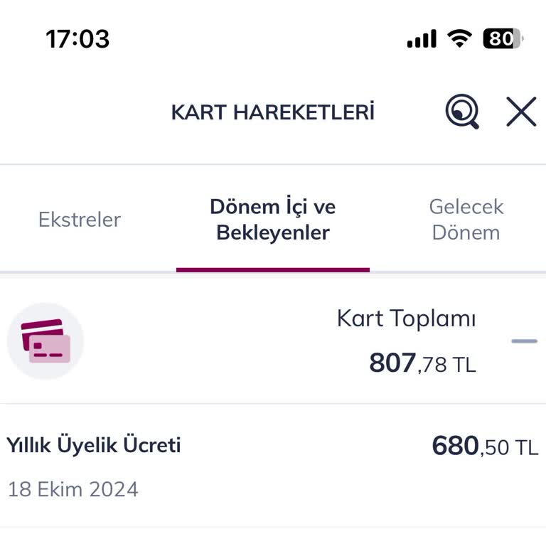 Lansmana Özel Aidatsız Kartta Beklenmedik Aidat Ücreti