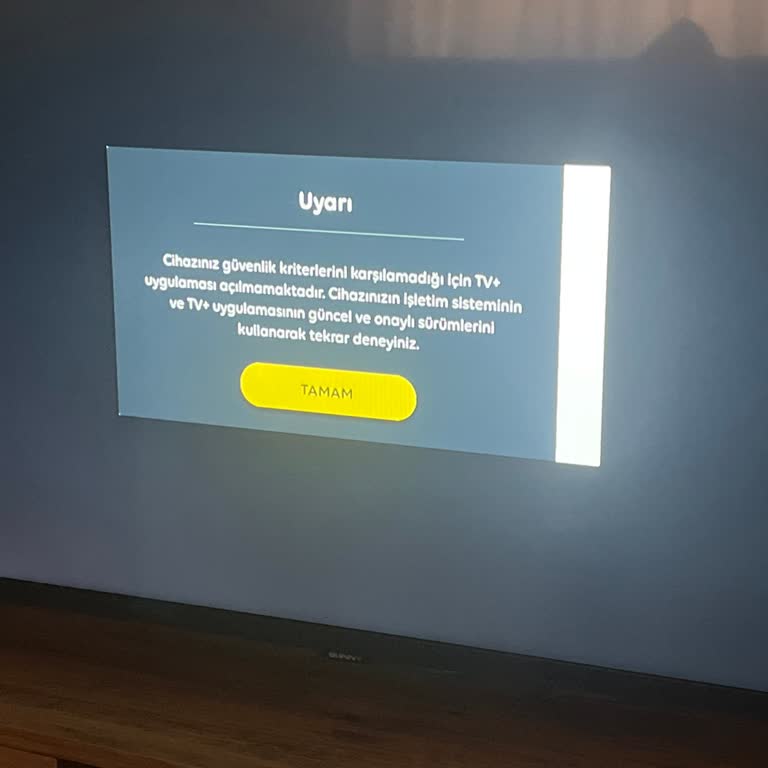 TV Plus Uygulaması Destek Sorunu