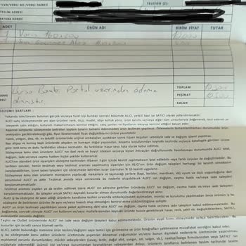 İdaş Yatak Çökmesi Ve Yetersiz Müşteri Hizmeti