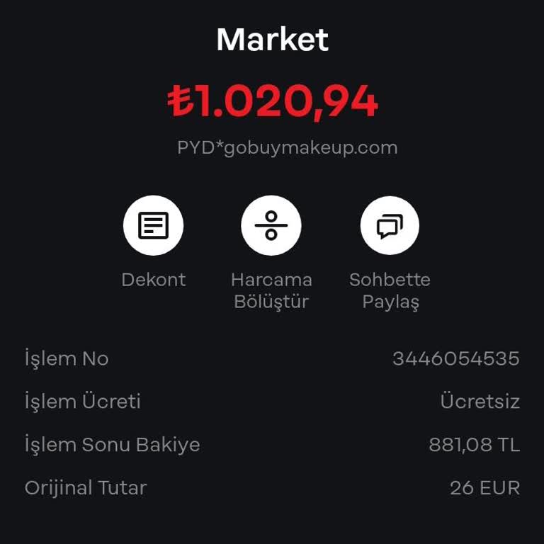 Papara Hesabımdan İzinsiz Para Çekilmesi