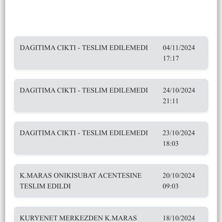Kuryenet'ten Beklenen Banka Kartı Teslimatı Sorunu
