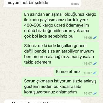 Nurgiyim.com'da İade Kabusu: Kaba Satıcı Ve Zoraki Kargo Ücreti