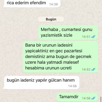 Ürün Teslimatı Ve Para İadesinde Yaşanan Sorunlar