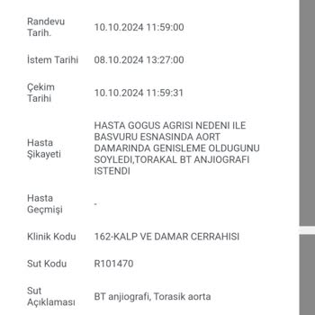 BT Anjiyografi Raporu Beklerken Sabır Tükeniyor