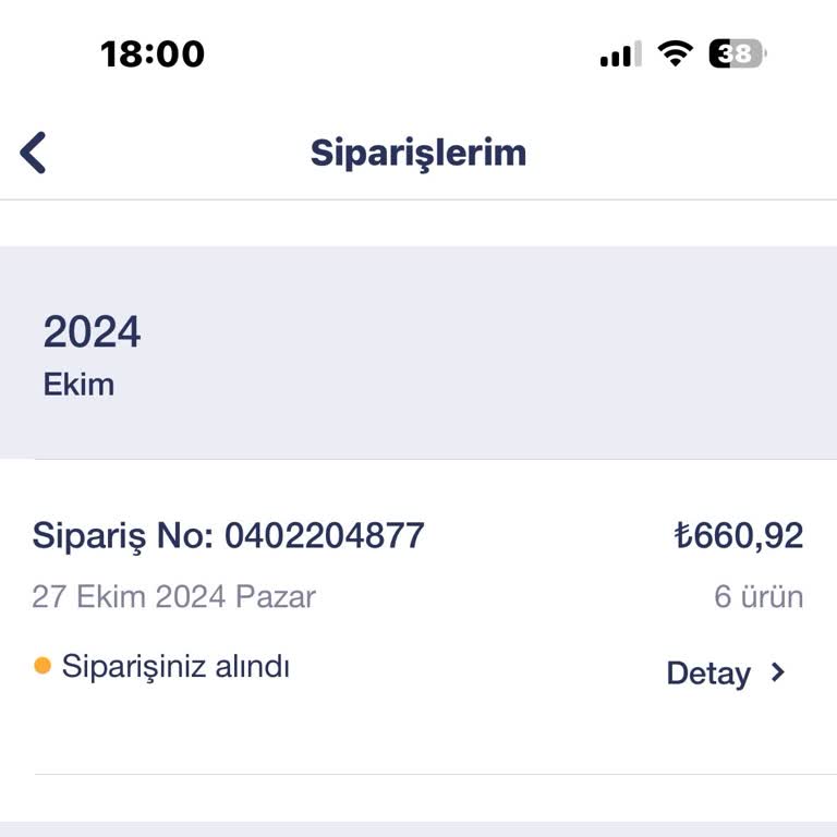 Penti'den Sipariş Verdim, Ürünler Hala Yok