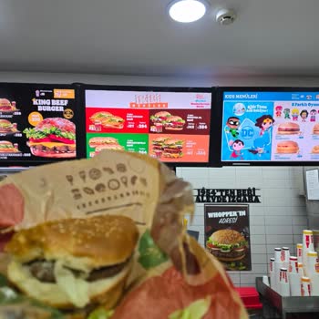 Burger King'de Görsel Yanıltmacası