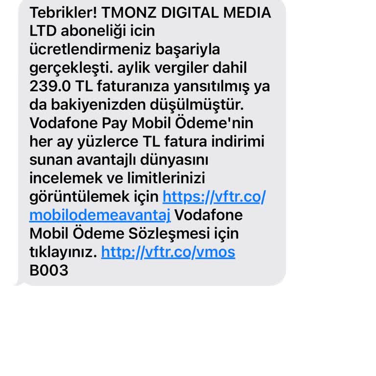 Onaysız Mobil Ödeme Ve Haksız Fatura Yansıması