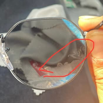 Rayban Gözlüğümde Beklenmedik İzler: Değişim Talebi