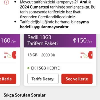 Yanıltıcı Tarife Fiyatlandırması