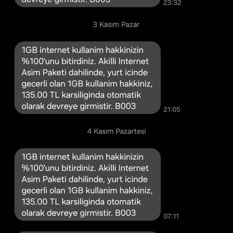 Bilgilendirme Eksikliği Ve Yüksek Fatura Şoku