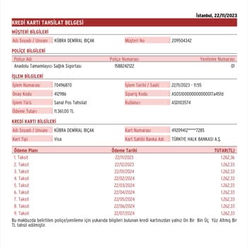 Anadolu Sigorta'dan Hamilelik Nedeniyle Fahiş Fiyat Artışı