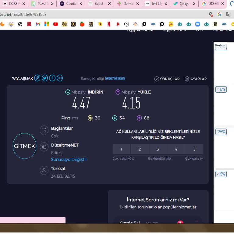İnternet Hızı Sorunu Ve Yetersiz Müşteri Hizmeti