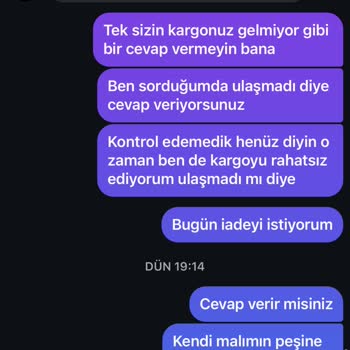 İade Sürecinde İletişim Sorunu Ve Gecikme