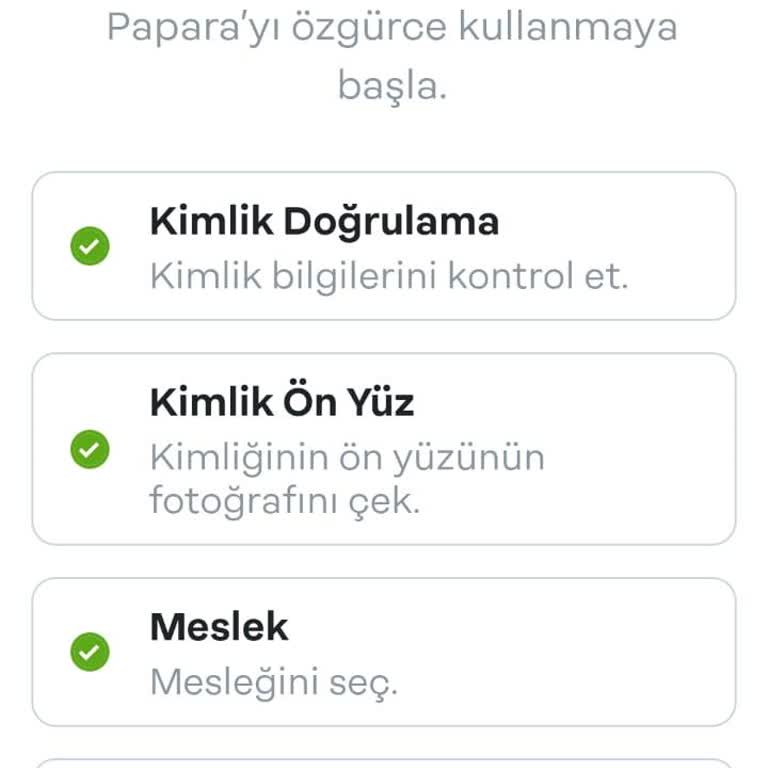 Papara Hesap Doğrulama Sorunu: Tamamlanmayan İşlem Ve Kullanılamayan IBAN!