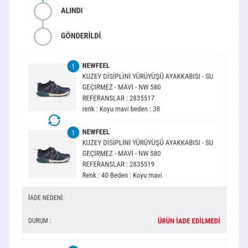 Decathlon İade Sürecinde Mağduriyet