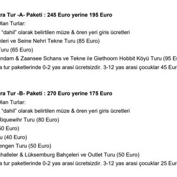 Almanya Gezisi İptali Ve Yetersiz Geri Ödeme