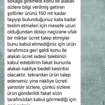 Teslimat Krizi: Nakliye Sorunu Ve Ek Ücret Talebi