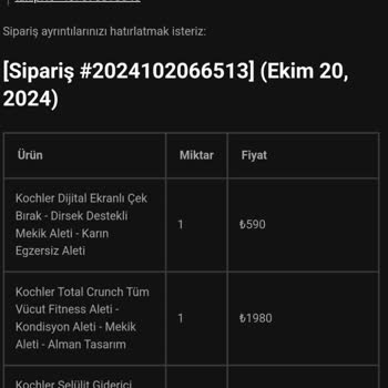 Yanlış Ve Eksik Ürün Gönderimi Sorunu