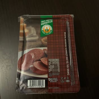 Dana Eti Parmak Sucukta Beklenmeyen Koku Ve Tat Sorunu