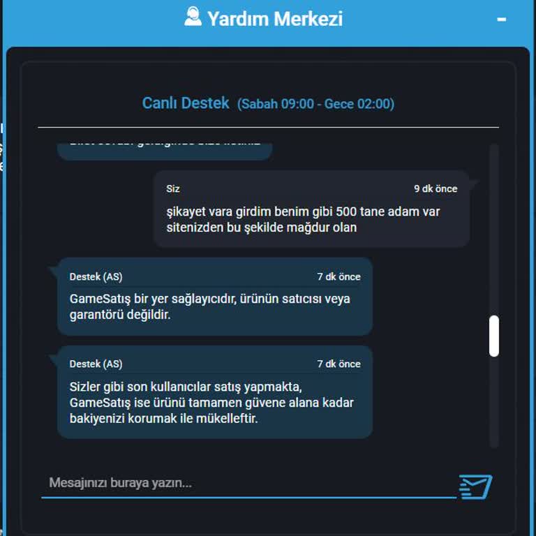 Satın Alınan Hesabın Geri Alınması Sorunu