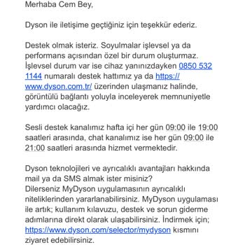 Dyson Süpürgede Boya Soyulması Sorunu