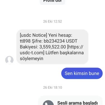 Tanımadığım Kişilerden Gelen Mesajlar!