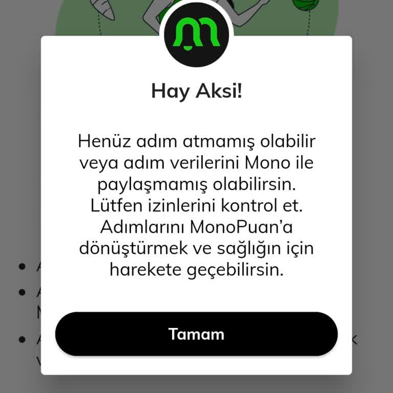 Adım Sayar Uygulaması Hatalı Çalışıyor