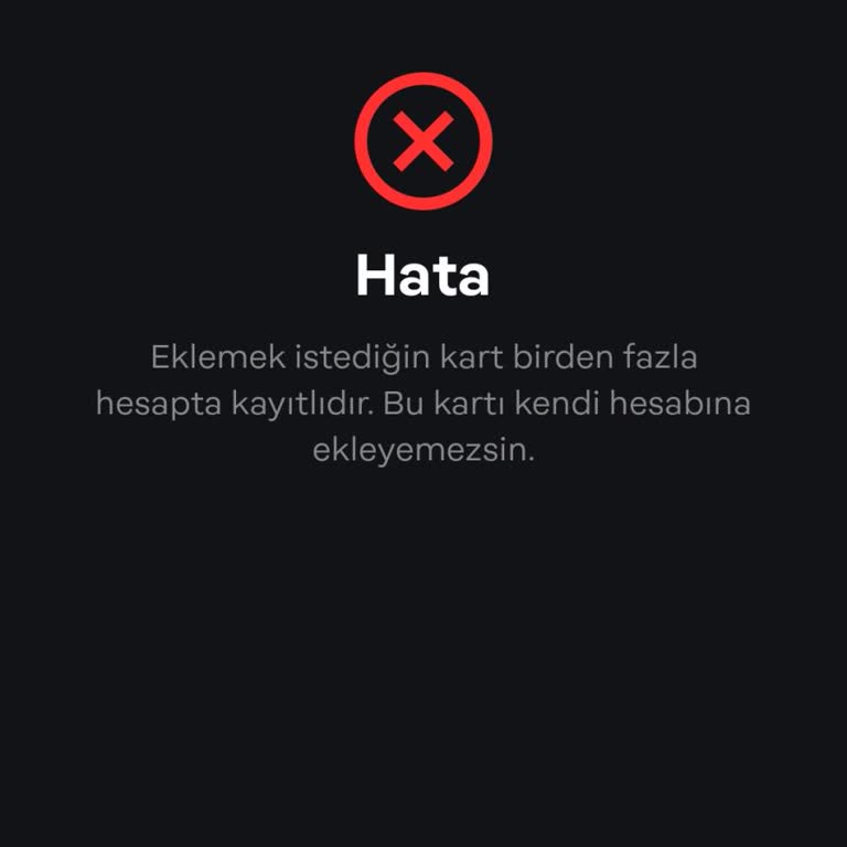 Papara Hesabına Kredi Kartı Ekleyememe Sorunu