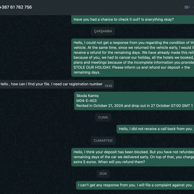 Europcar'da Gizli Ücretlerle Tatil Kabusu