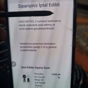 Sipariş İptali Ve Para İadesi Sorunu
