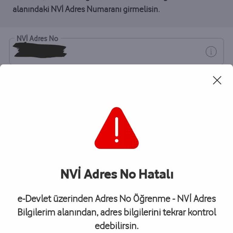 Vodafone Pay Hesap Doğrulama Sorunu